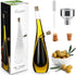 Homysh Oil and Vinegar Premium Dispenser, Beautiful and Elegant Olive Oil Dispenser Set