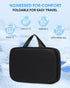 Sino Selected Ergo-Gel Airplane Seat Cushion, Gel-Infused Memory Foam Seat Cushion, Foldable Chair Cushions for Office