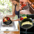 2 Pcs Silicone Clip on Strainer, Pot Strainer for Pasta, Meat, Vegetables, Fruit, Fits All Pots and Bowls