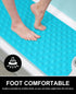 39x16 inch OTHWAY No Suction Cup Bath Mat: Extra Long BathmatPerfect for Refinished or Ordinary Bath TubsMade of Nature