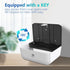 Commercial Paper Towel Dispenser Holder Wall Mount, Multi-fold Trifold C Fold Hand Towel Dispenser, Bathroom Paper
