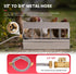 Automatic Chicken Waterer Stainless Steel Chicken Water Feeder Pigeon Water Dispenser with Float Valve Automatic