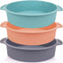 9 Inch Silicone Round Cake Pan Set of 3 - Non-Stick Food Grade & BPA Free for Baking Cake, Pizza, Bread, and More