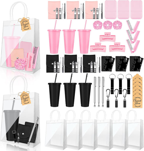 6 Sets Baby Shower Prizes for Women and Men Nail Clippers Mirror