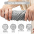 24 Set: 2 4 6 8 4 Mixweer Piece Light Grey Microfiber Absorbent Towel Oversized Bath Sheets, Bath Towels, Hand