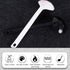 Hemoton 5pcs Melamine Soup Ladle, Long Handle Asian Soup Spoon for Cooking Gravy