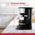 5-Cup Programmable 25oz Holstein Housewares Coffee Maker, Drip Coffee Machine with Auto Brew Timer, Pause & Serve