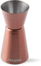 Houdini Copper Double Jigger for Accurate Measuring in Cocktails and Drinks
