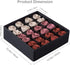 Qozary 2 Pack Drawer Organizer Divider, 24 Cell or 16 Cell Collapsible Storage Boxes for Socks, Lingerie, Clothes
