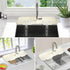 Silicone Sink Mat Splash Guard 17" x 6'' for Kitchen Sink Accessories, Fits Countertop, Bathroom, RV by EBIGIC (White)