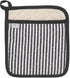 Now Designs by Danica Superior Potholder, Narrow Stripe Black