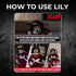 13" Lily: Host a Ghost Creepy Haunted Doll for Protection from Ghosts. Lizzie Borden House Scary Doll for Halloween