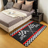 Boys Race Car Play Mat,Kids Play Rugs,Kid Playroom Carpet with Rubber Backing,Kids Playing Rug & Car Carpet,Perfect