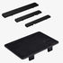 Navaris Clip-on Bedside Shelf - Clamping Hanging Bamboo Shelf for Bed Frame - Small Bed-Side Table Tray for Books