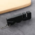 Black Pocket Knife Sharpener, Kitchen Knife Sharpener, Handheld Keychain Tool for Outdoor Camping & Scissors