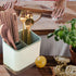 Cutlery Drainer Sink Caddy Utensil Holder, Spoon Chopsticks Fork Drain Rack Storage Organizer Compartment Box (Grey)
