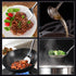 5 PCS Cooking Utensils Set, Stainless Steel Kitchen Gadgets, Includes Slotted Spoon, Slotted Spatula, Large Spoon, Soup
