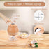 Electric Mini Food Chopper, 250ML, Compact Wireless Processor for Garlic, Fruit, Vegetable, Ginger, Chili, Meat, Wood