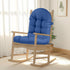 44x19x4 Inches Lokex Adirondack Chair Cushion, Suitable for Indoor and Outdoor use Rocking Chair Cushion, Comes