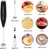 2024 Milk Frother Wand - Best Double Whisk Handheld Mixer for Coffee, Cappuccino, Frappe, Matcha & More