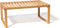 Lipper International Bamboo Kitchen Cabinet Shelf for Organizing Pantry, Countertop, or Bathroom, 15 5/8" x 10"
