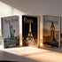 YOYMJBY 3 (3-Paris PCS Faux Decorative Books for Home Decor-Coffee Table Books Decor-Aesthetic Fake/Faux Books