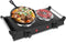 Moclever Hot Plate Electric Stove, 2000W Portable Cooking Stove with 5 Levels of Adjustable Temperature