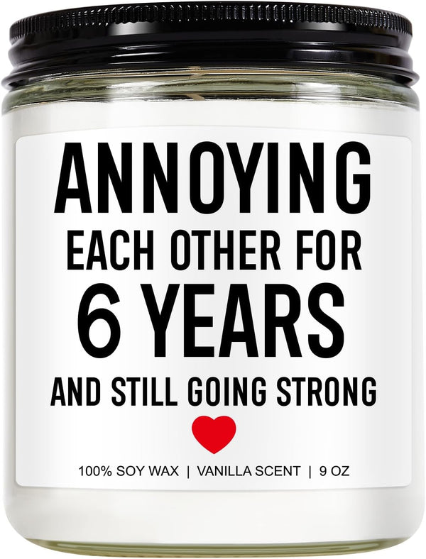 6 Years Iron Anniversary Gifts, Gifts for Him, Her, 6th Wedding Anniversary, Funny Gifts for Couples, Men, Women