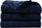 Battilo Navy Cable Knit Throw Blanket, Super Soft Cozy Decorative Knitted Blanket for Couch, Bed, Sofa, Chair 50"x60"