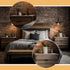15.8 23.6 Inch, 1.5mm Trimmed Occasion(1 Ganeen Nightstand Protector, Clear Plastic Table Cover Protector x Thick