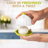 Counter, Joie Garlic Keeper, Vented Pod Saver for Firm, Fresh and Odorless Storage, Holds Full Head or Leftover Cloves