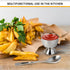 Set 2 2 Egg Shell Opener Pcs Egg Cups for Soft Boiled Eggs & Pcs Spoons, Rust-Resistant Stainless Steel, Fits Most Eggs