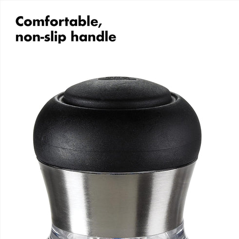 OXO Steel Palm Brush with Soap Dispenser - Perfect for Dish Cleaning