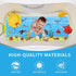 Tubozadi 40X16 Inch Bath Mat for Tub Non Slip Baby Kids Bathtub Mat Extra Long Anti Slip Toddler Shower Mat