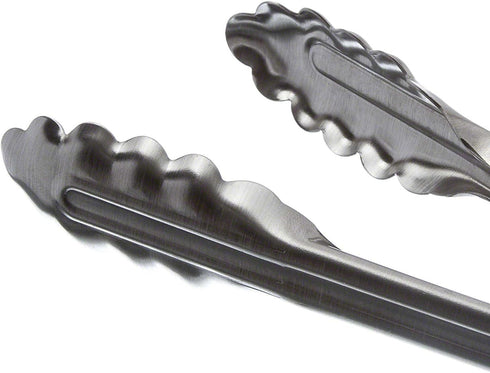 Edlund 4409 HDL Heavy Duty Stainless Steel Restaurant Tongs - 9 Inch with Lock - 2 Pack