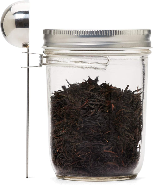 Jarware Stainless Steel Coffee Scoop for Wide-Mouth Mason Jars - 1 Tablespoon