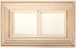 Set 7 Wooden Nested Serving Trays, Unfinished Rectangle Trays with Cut-Out Handles for Crafts, Ottomans, Serving