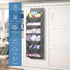 12 Closet MISSLO Door Shoe Rack with Deep Pockets for Pairs of Shoe Organizer Over the Door Hanger for and Dorm Narrow