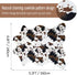 4.6 5.2 Faux Cowhide Rug Cute Cow Print Rug Cow Rugs for Bedroom Living Room Nursery Western Home Decor Area Rug, Brown