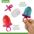 Tovolo Jewel Rings Popsicle Molds with Sticks (6-Pack) - Vivid Violet, Reusable Ice Pop Maker & Stand