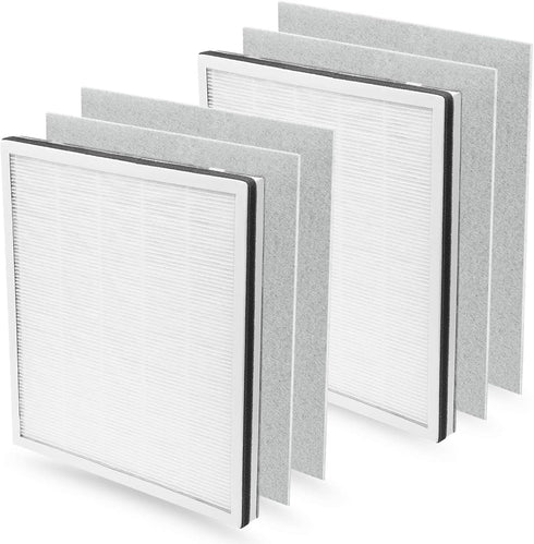 Cabiclean 2 Pack VA-EE004 True HEPA Replacement Filter for VAVA VA-EE004 and LEVOIT Vital 100 Air Purifier