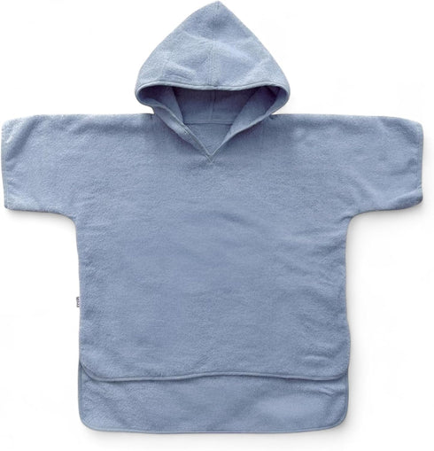 Hooded Poncho Towel 2-3T - 100% Organic Cotton, Absorbent & Lightweight for