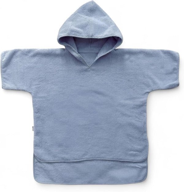 Hooded Poncho Towel 2-3T - 100% Organic Cotton, Absorbent & Lightweight for