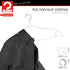 Mawa by Reston Lloyd Silhouette Ultra-Thin Series Non-Slip Space Saving Shirt Hanger with Pant Bar & Skirt Hooks, Pack
