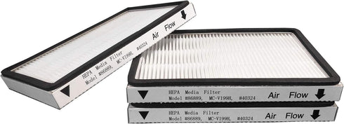ATXKXE Vacuum Cleaner Filter Replacement for Sears Kenmore EF-1, Part 86889, 3-Pack
