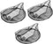 Hemoton 3pcs Electric Fan Safety Cover, Household Fan Protection for Baby, Desk Box Fan Safety Net, Black
