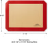 Last Confection Silicone Baking Mat Set of 2, Non-Stick Quarter Sheet Professional Food Safe Tray Liners