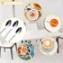 12 Pieces Spoons and Forks Set, Food Grade Stainless Steel Flatware Set, Mirror Polished, Dishwasher Safe