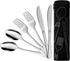 9 Pieces Eating Portion Control Flatware Utensils, Bariatric Silverware for Weight Loss Management with Storage Bag