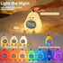 Pear Alarm Clock with Night Light for Kids with Sleep Training Light and White Noise, Rechargeable Silicone Lamp OK